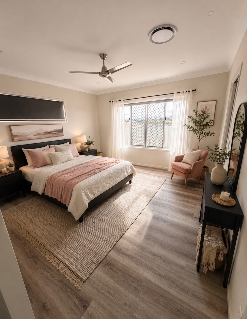 Main bedroom at Kalbar Duplex