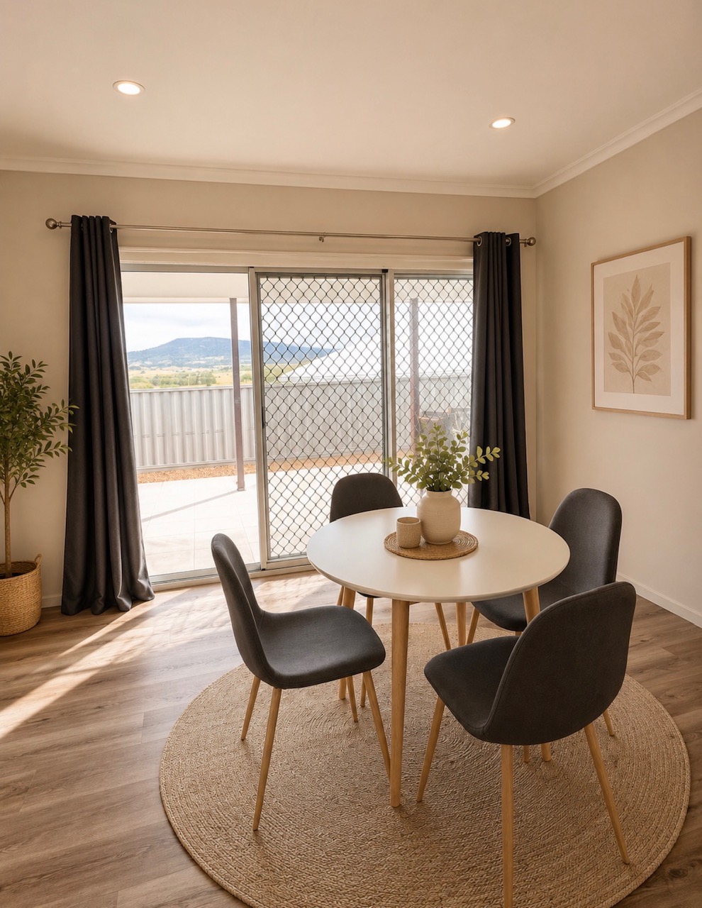 Dining area at Kalbar Duplex